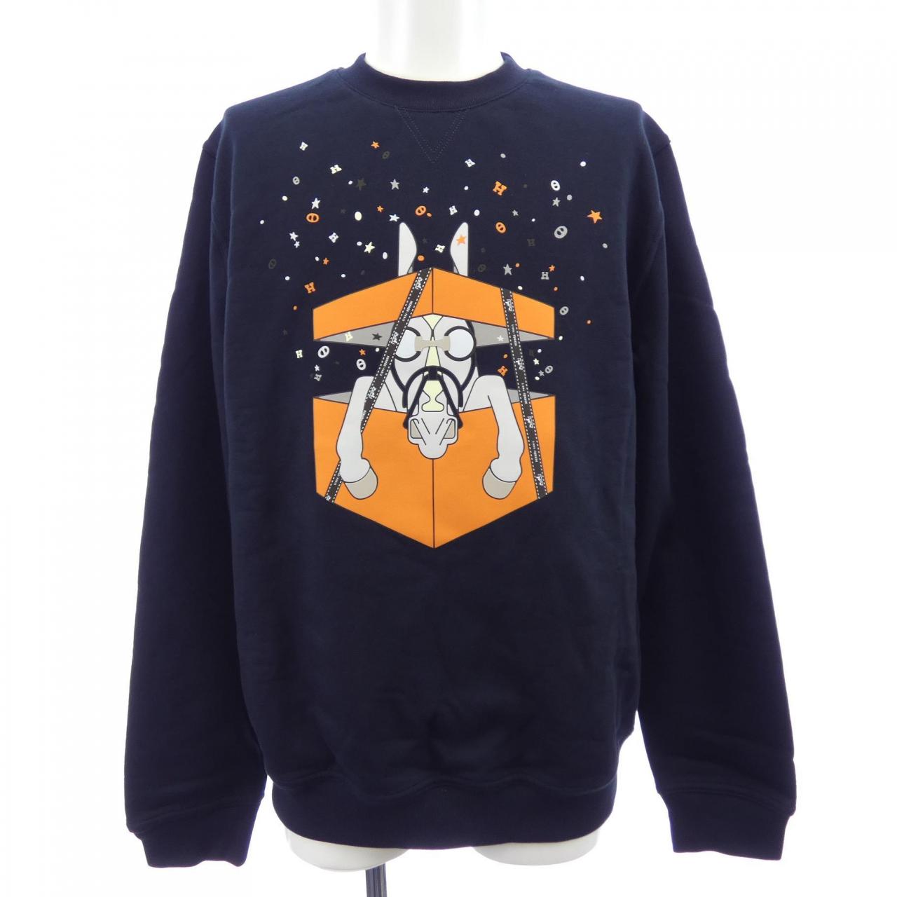 Hermes Surprise Box Cotton Sweatshirt