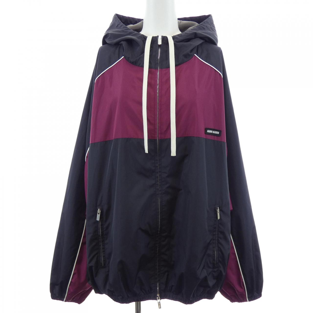 Miu Miu Technical Silk Jacket