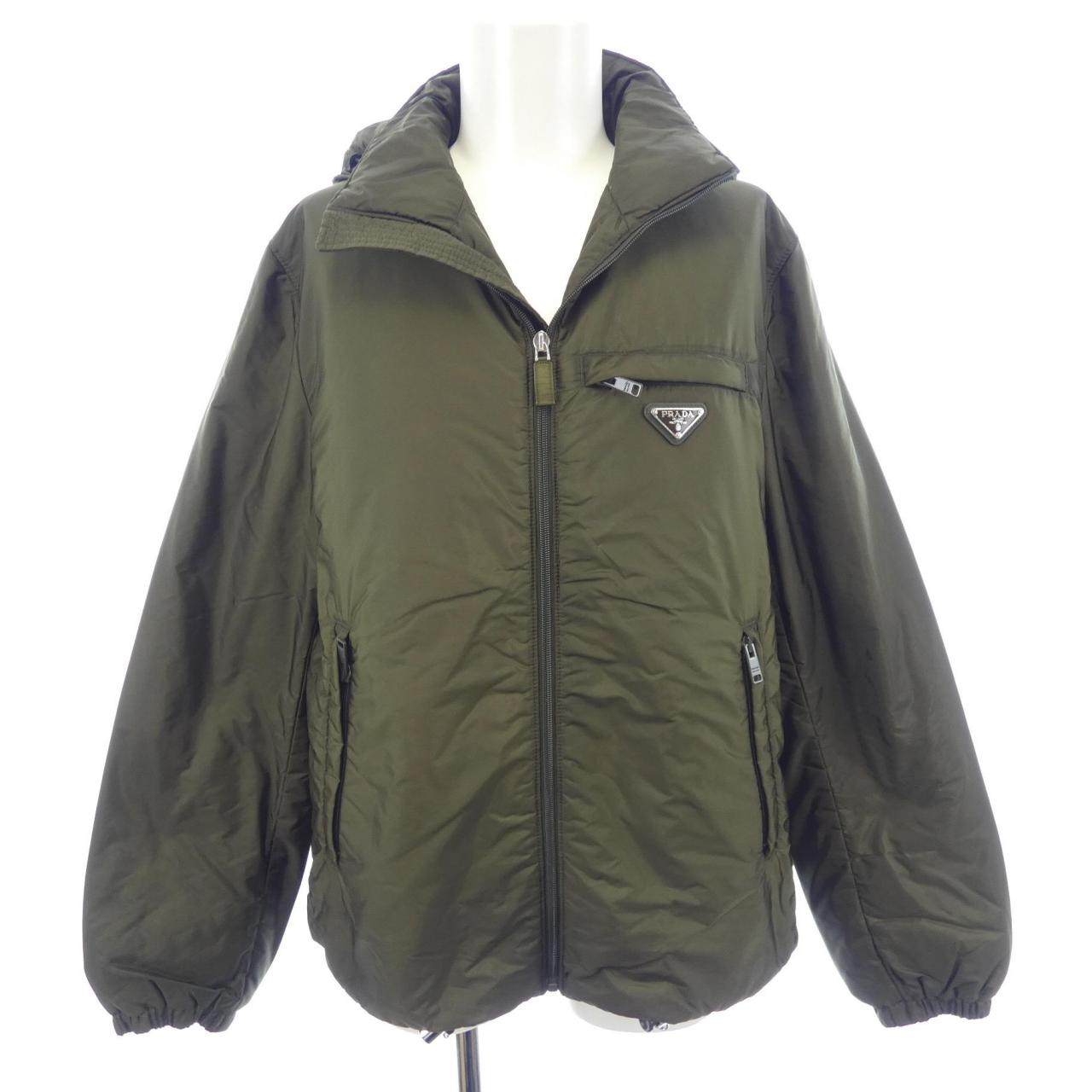 Prada Triangle Logo Down Jacket