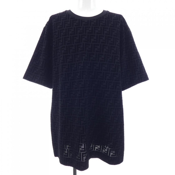 Fendi FF Motif Cotton T Shirt