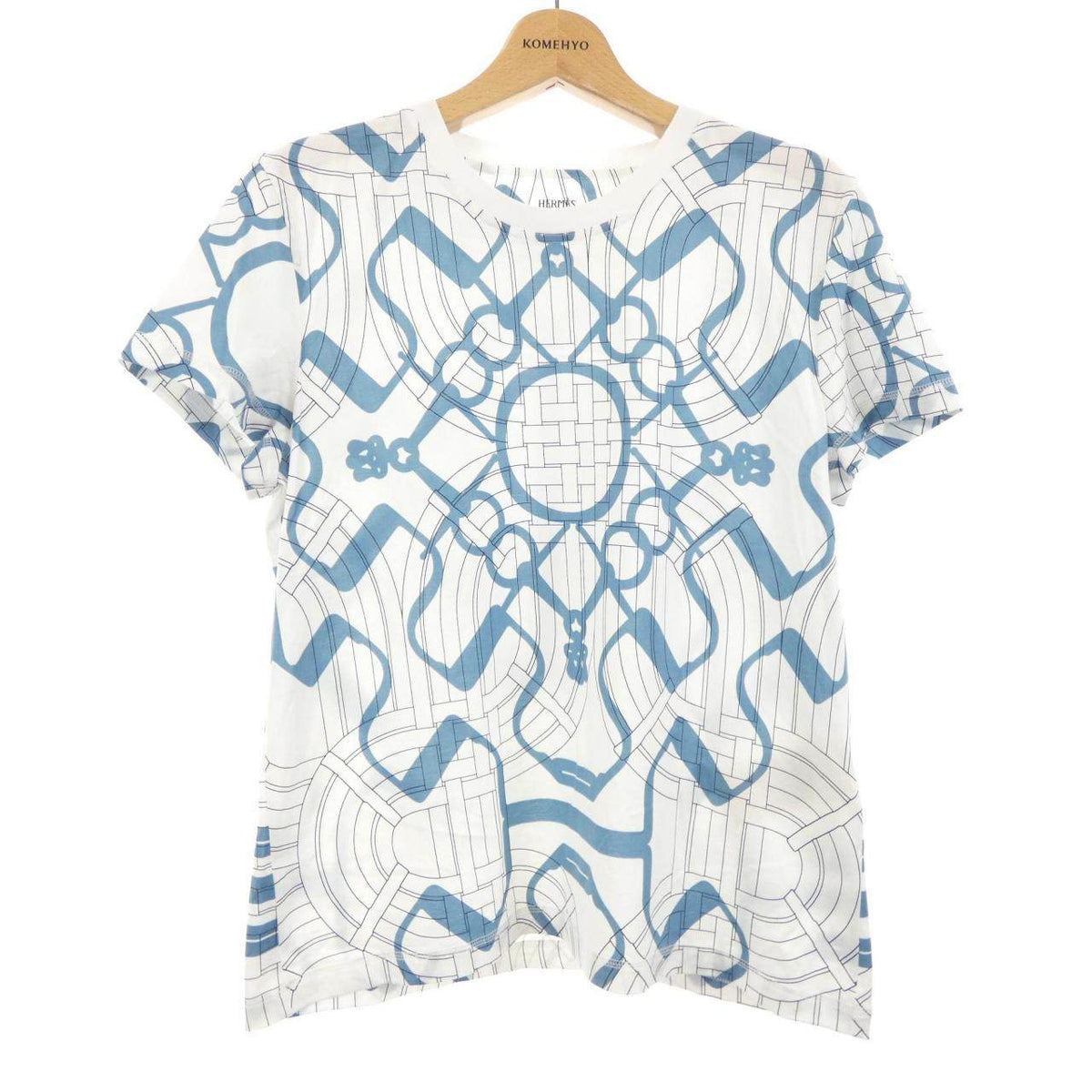 Hermes Detoure Tattoo Cotton T Shirt