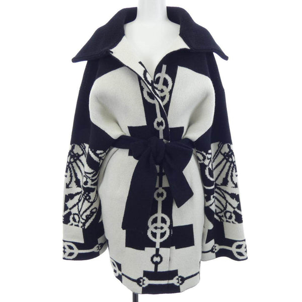 Hermes CLIQUETIS Cashmere Long Cardigan