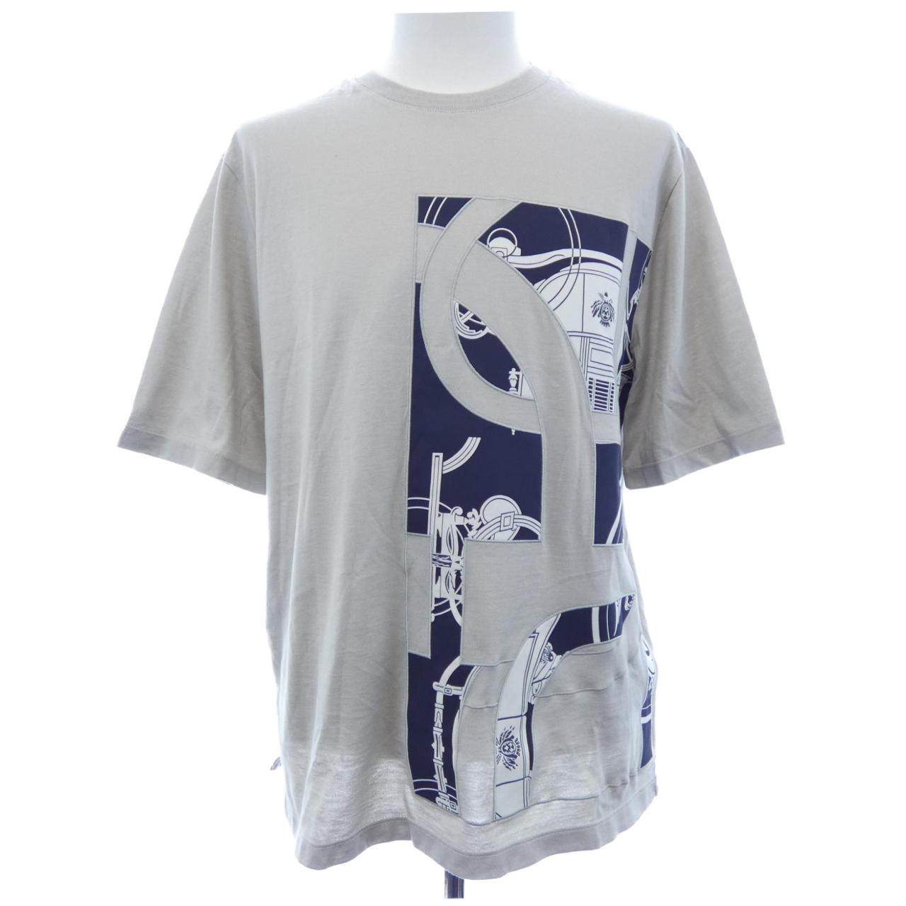 Hermes Ex Libris Cotton T Shirt