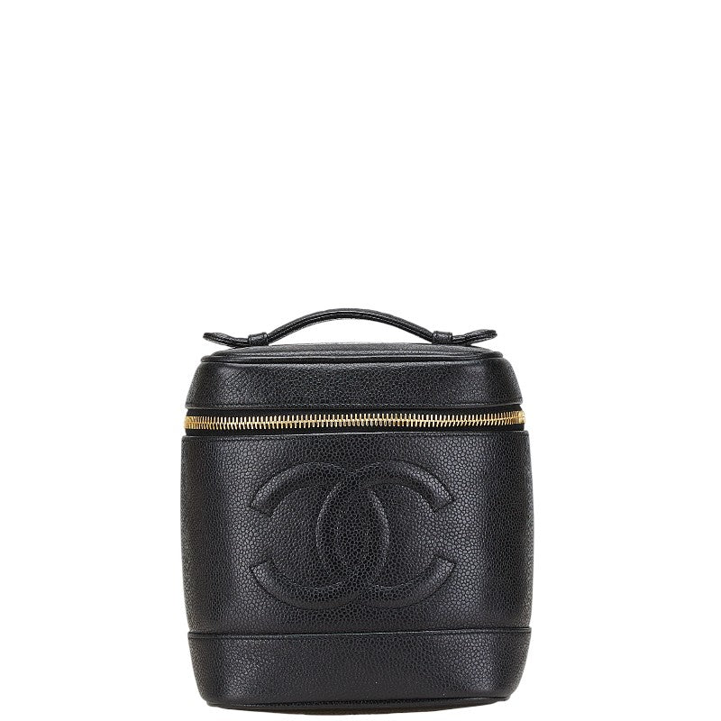 Chanel Coco Mark Caviar Vanity Bag