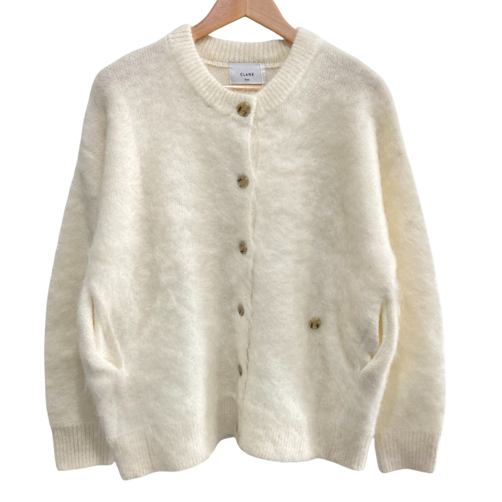 オンライン公式店 CLANE MOHAIR LOOSE KNIT CARDIGAN 【公式通販】