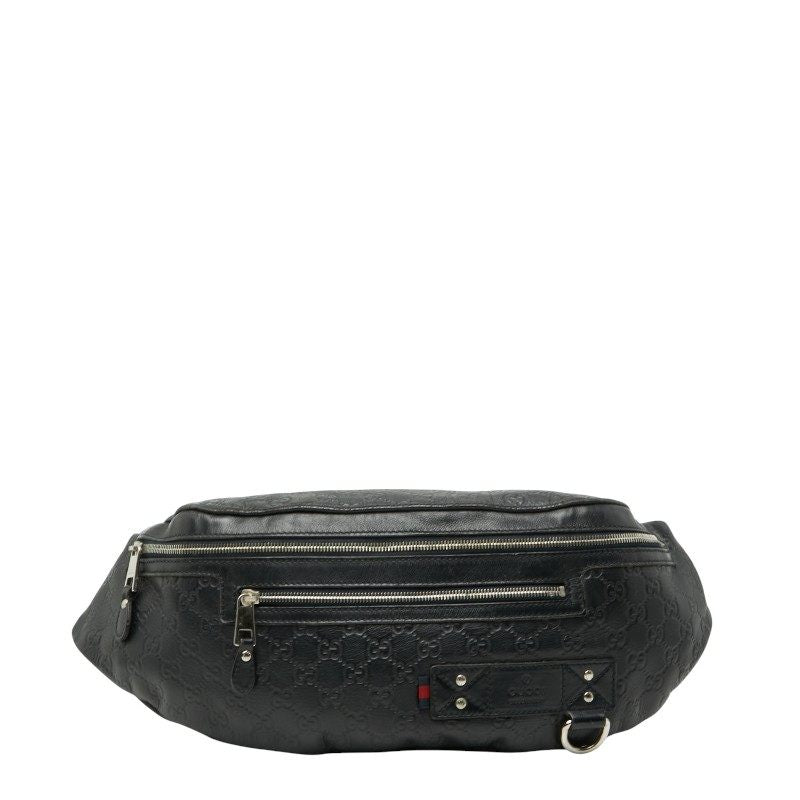 Gucci Guccissima Leather Waist Bag