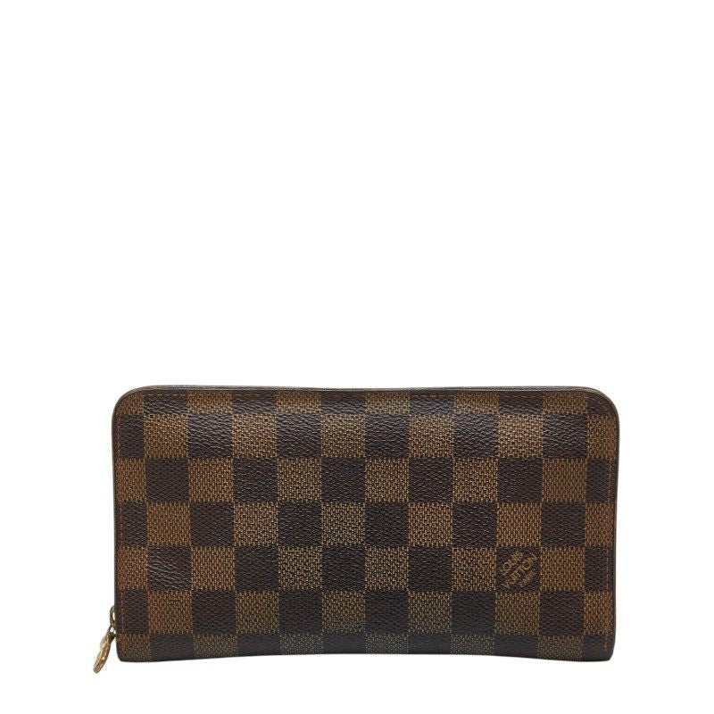 Louis Vuitton Portemonnaie Zip Damier Long Wallet