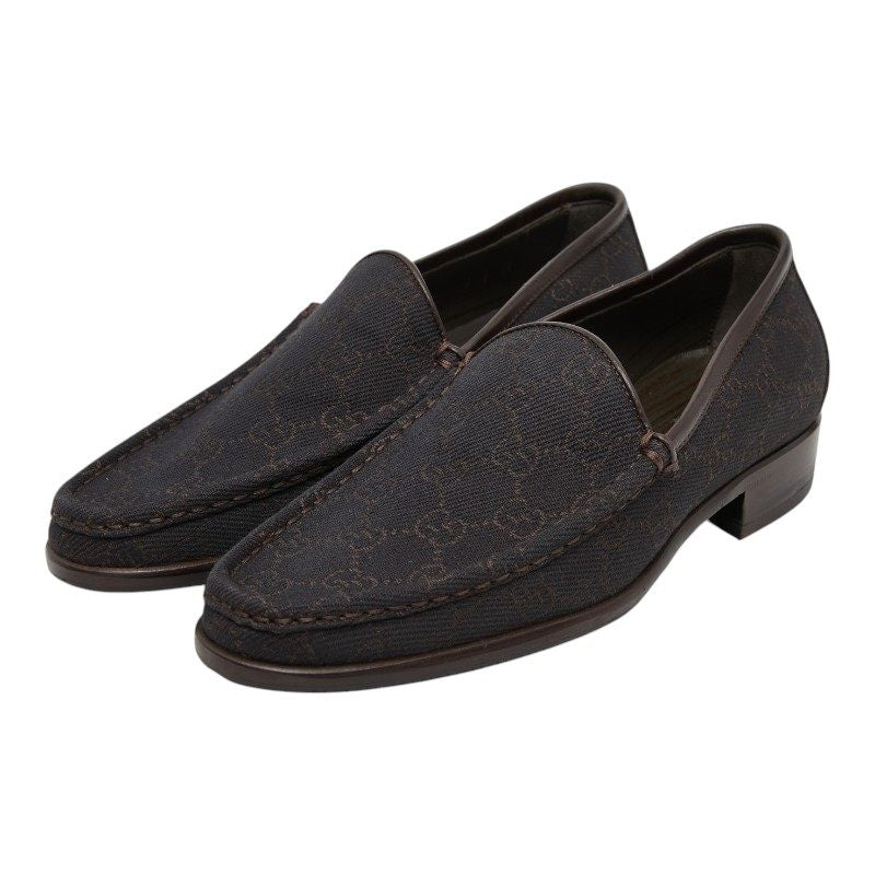 Gucci GG Canvas Loafers