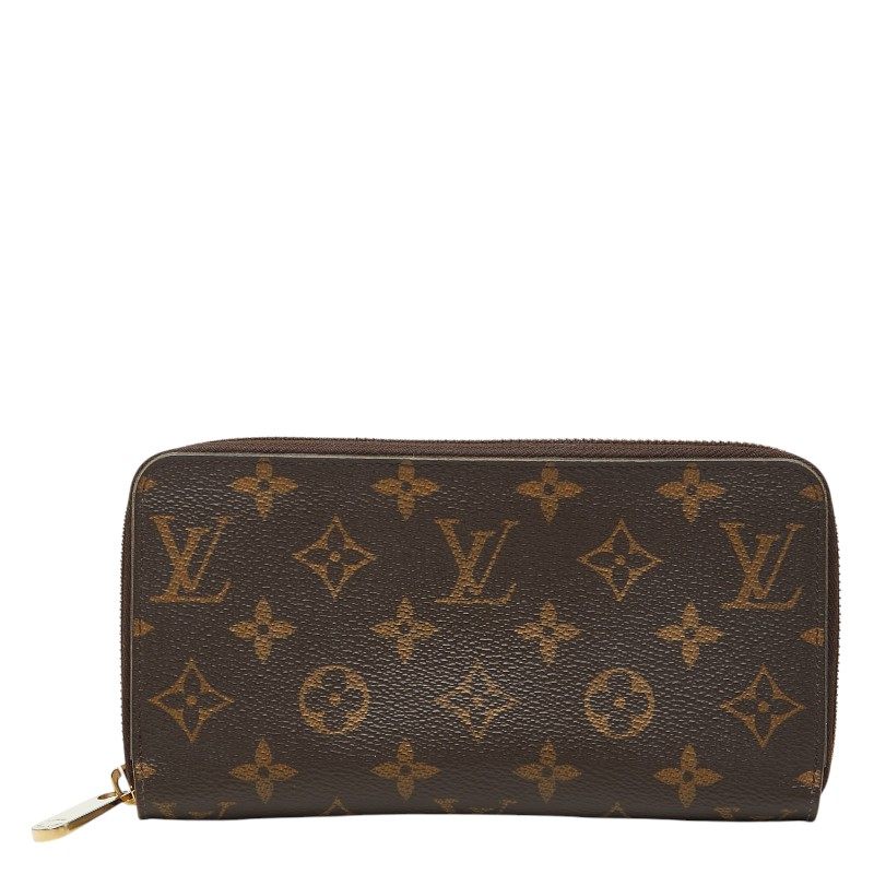 Louis Vuitton Monogram long zip wallet
