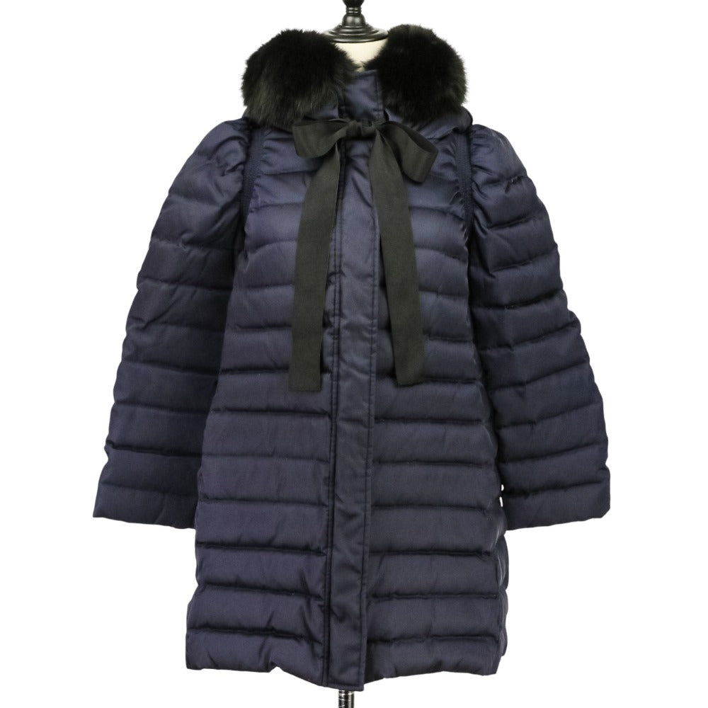 Miu Miu Fox Fur Down Coat