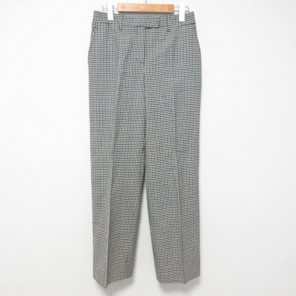 Miu Miu Gingham Check Slacks