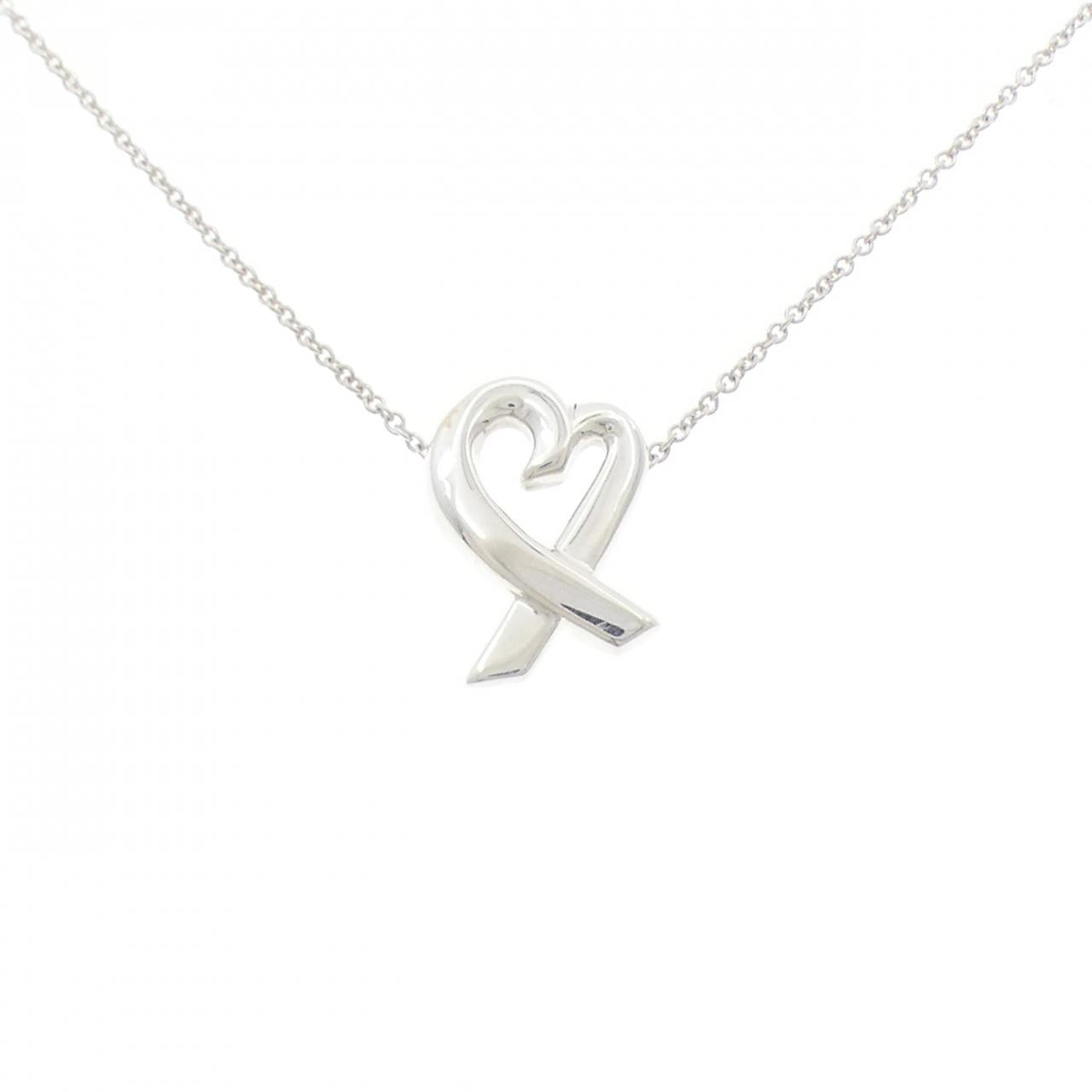 Tiffany Loving Heart 925 Silver Necklace