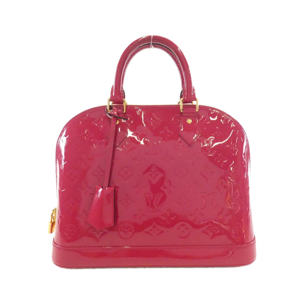 Louis Vuitton Alma Vernis Patent Handbag