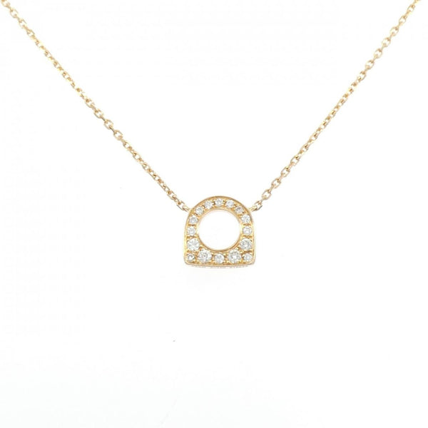 Fred Success 750 Pink Gold Diamond Necklace