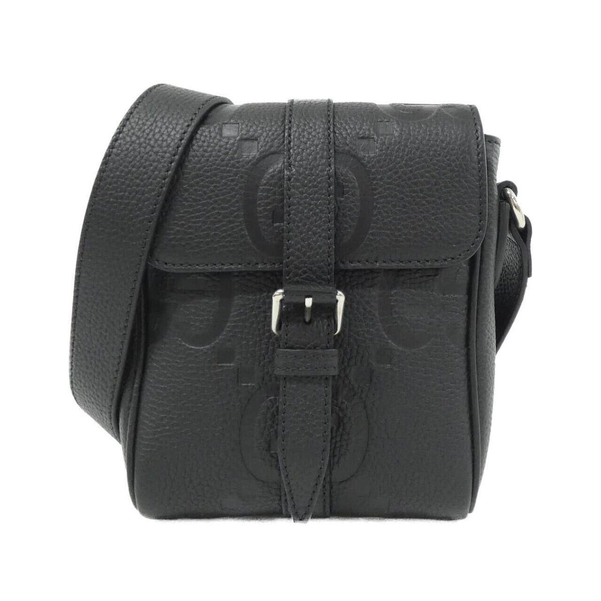 Gucci GG Jumbo Leather Shoulder Bag