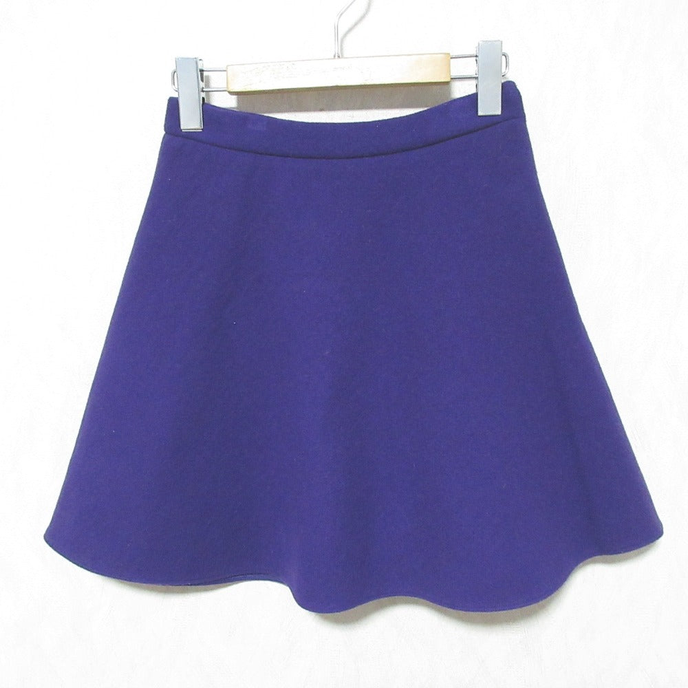 Miu Miu Wool Mini Skirt