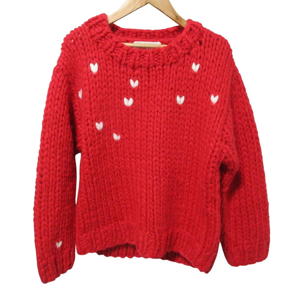 THE TOE NOTTING HILL HEART KNIT Sweater