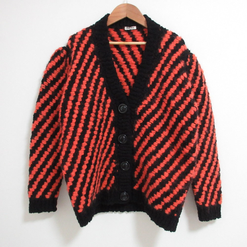 Miu Miu Bulky Knit Cardigan