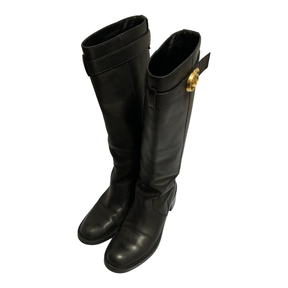 Gucci GG Marmont Calf Leather Long Boots