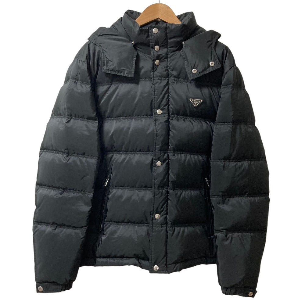 Prada Down Hooded Jacket