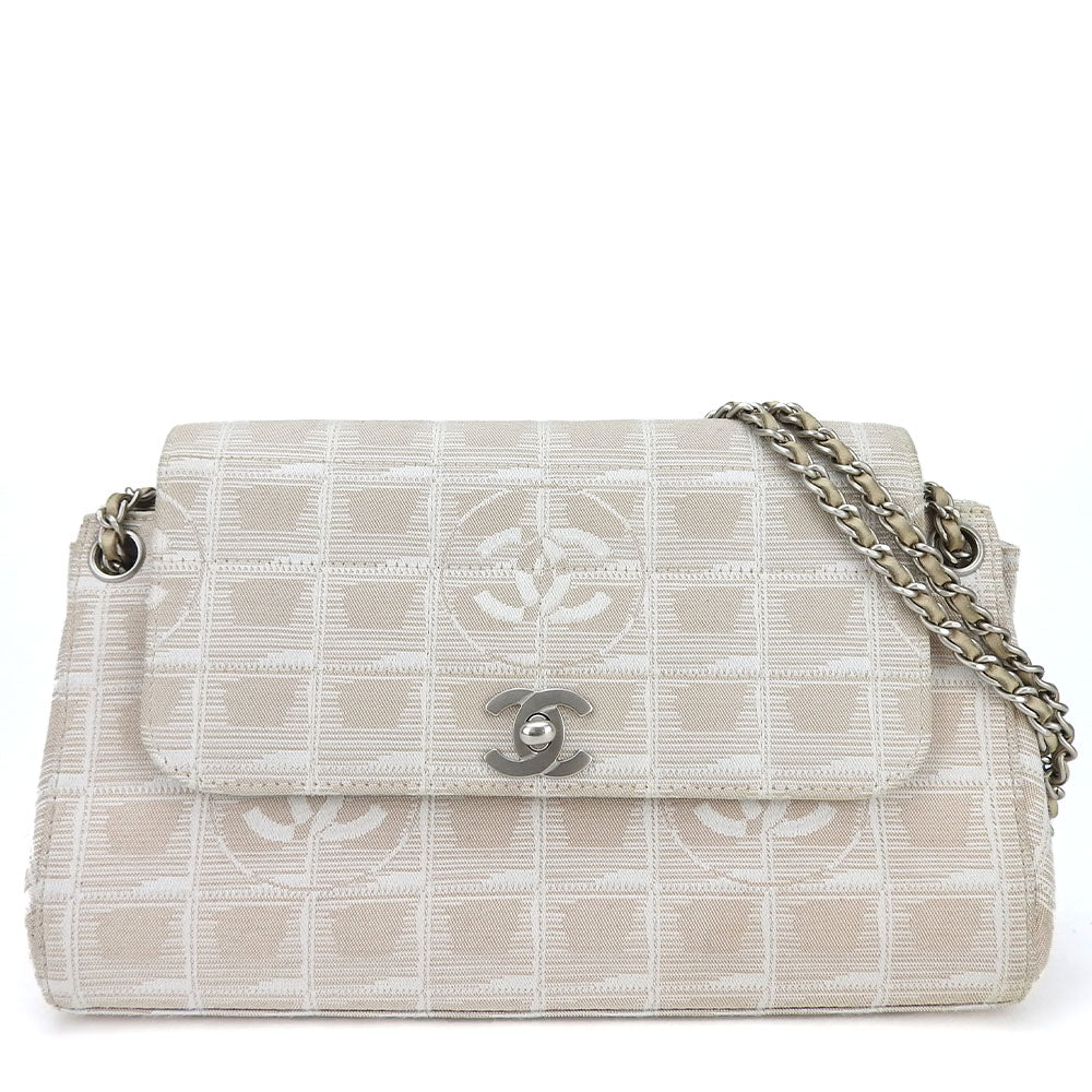 CHANEL New Travel Line Nylon Shoulder Bag