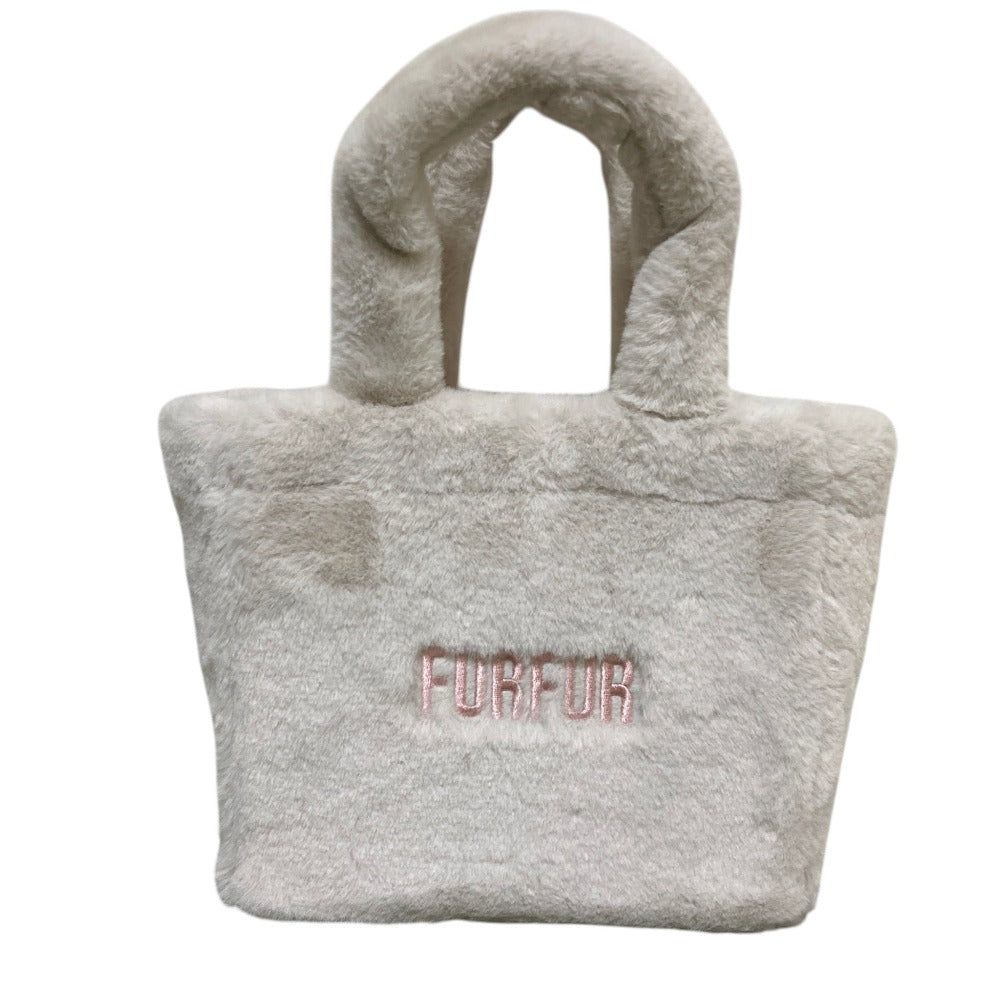FURFUR Eco Fur Handbag