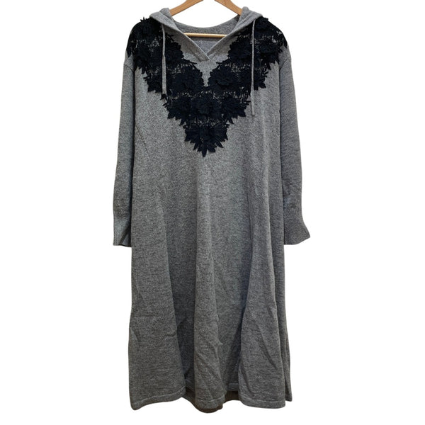 Diagram Grace Continental Chemical Lace Knit Dress