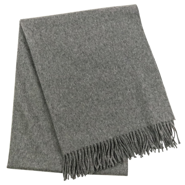 Hermes Cashmere Large Fringe Stole