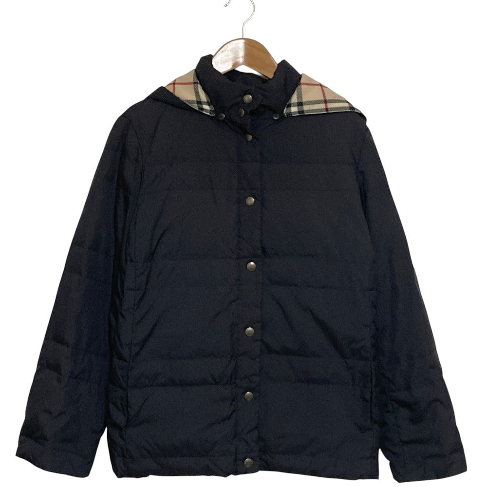 Burberry Nova Check Hooded Down Coat