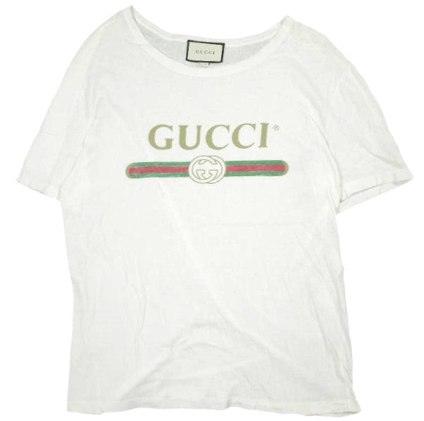 Gucci GUCCI Logo Cotton T-shirt