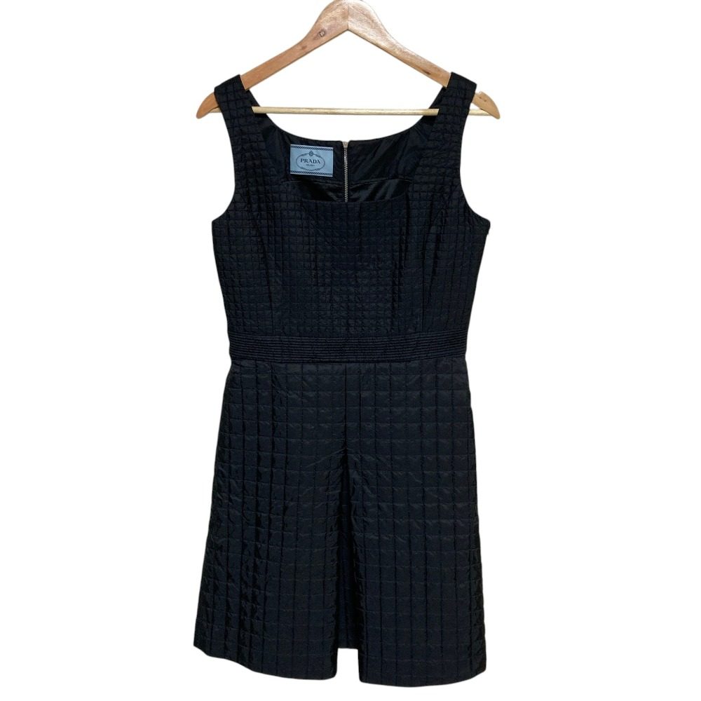 Prada Padded Quilted Dress