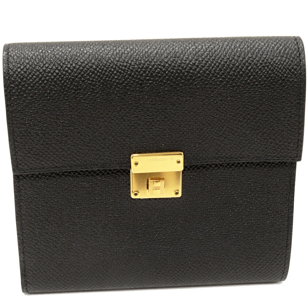 Hermes Click 12 Vau Epsom Trifold Wallet