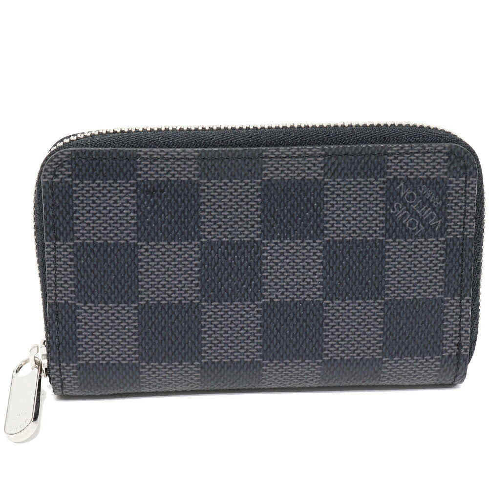Louis Vuitton Zippy Coin Purse Damier Graphite Coin Case