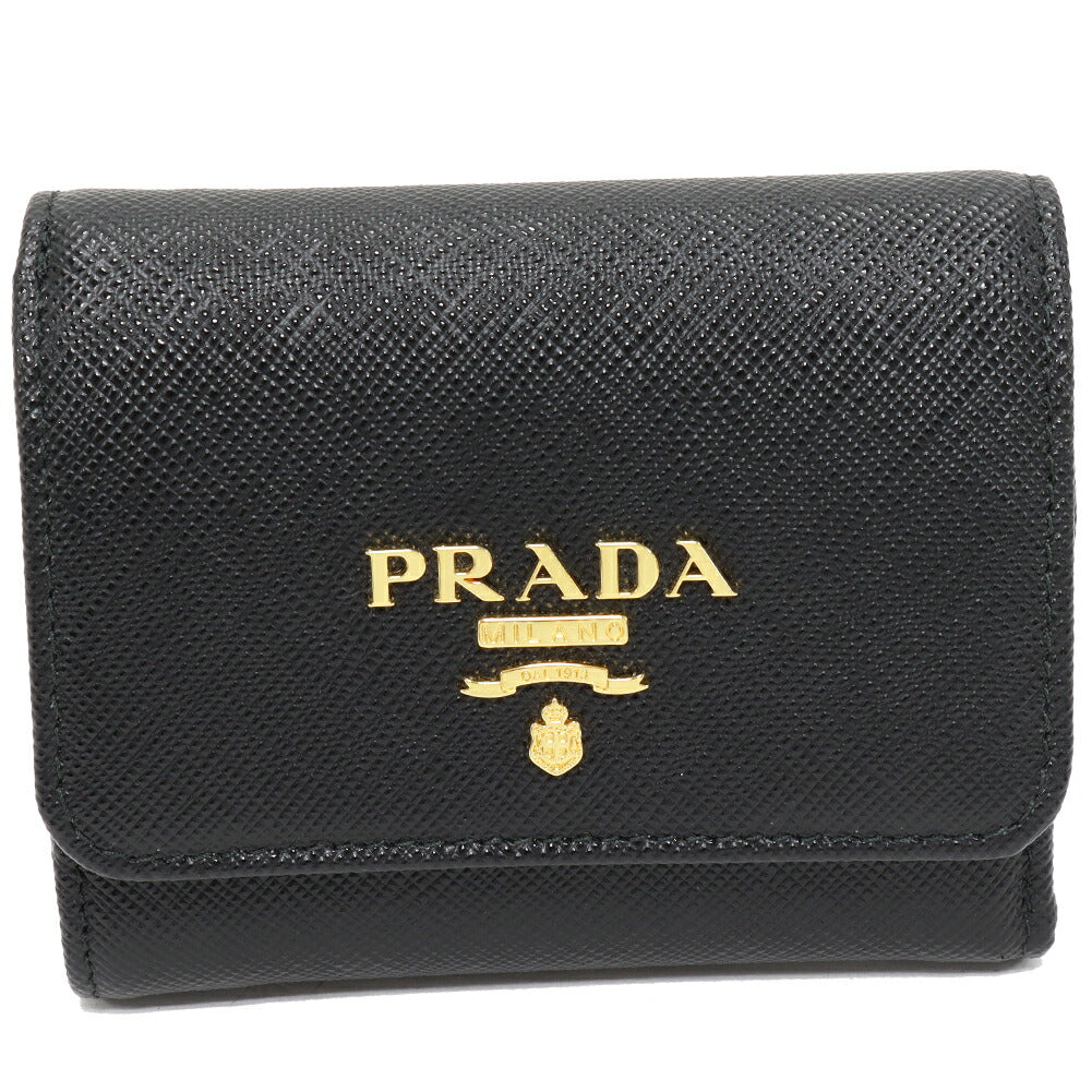 Prada 1MH043 Saffiano Compact Wallet