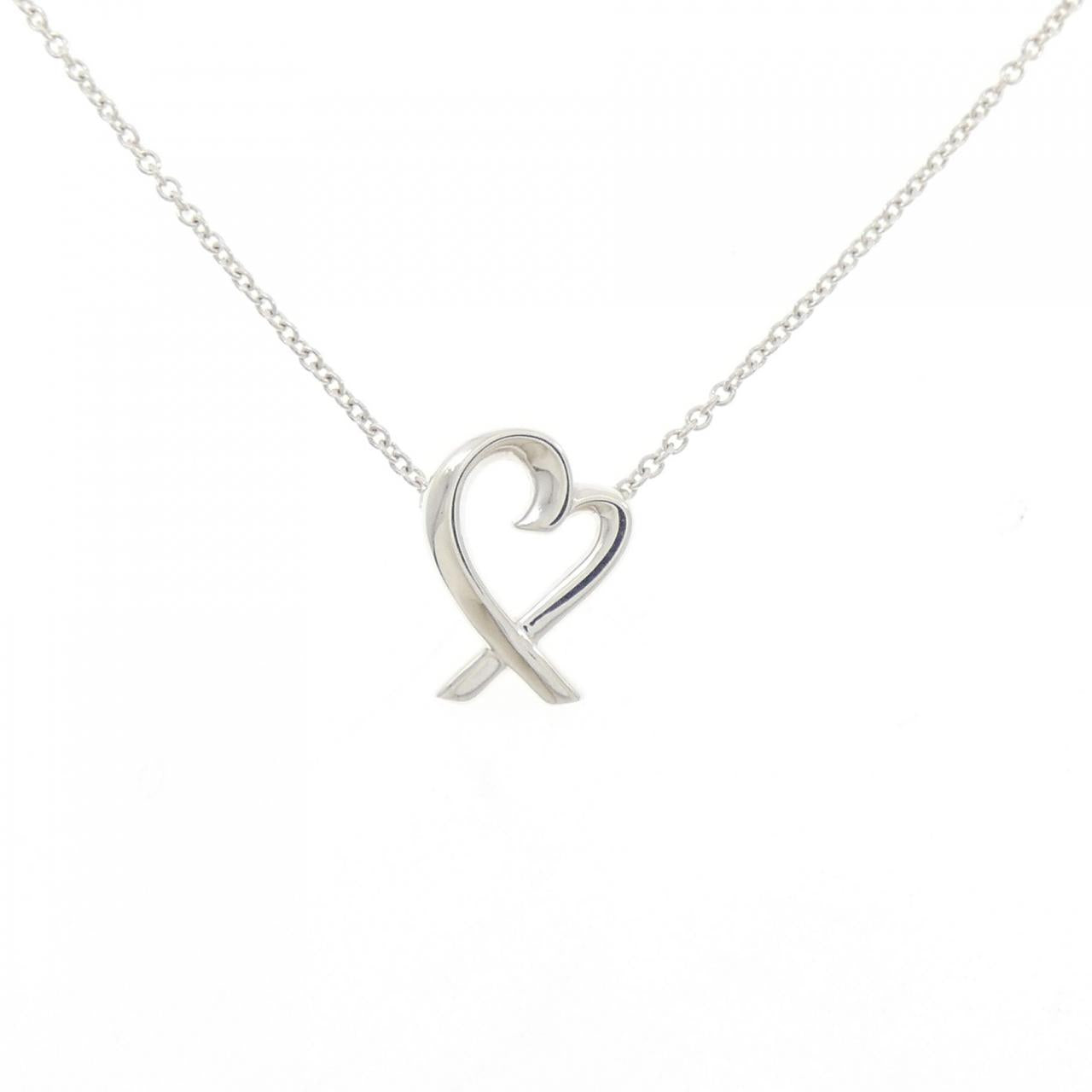 Tiffany Loving Heart 925 Silver Necklace