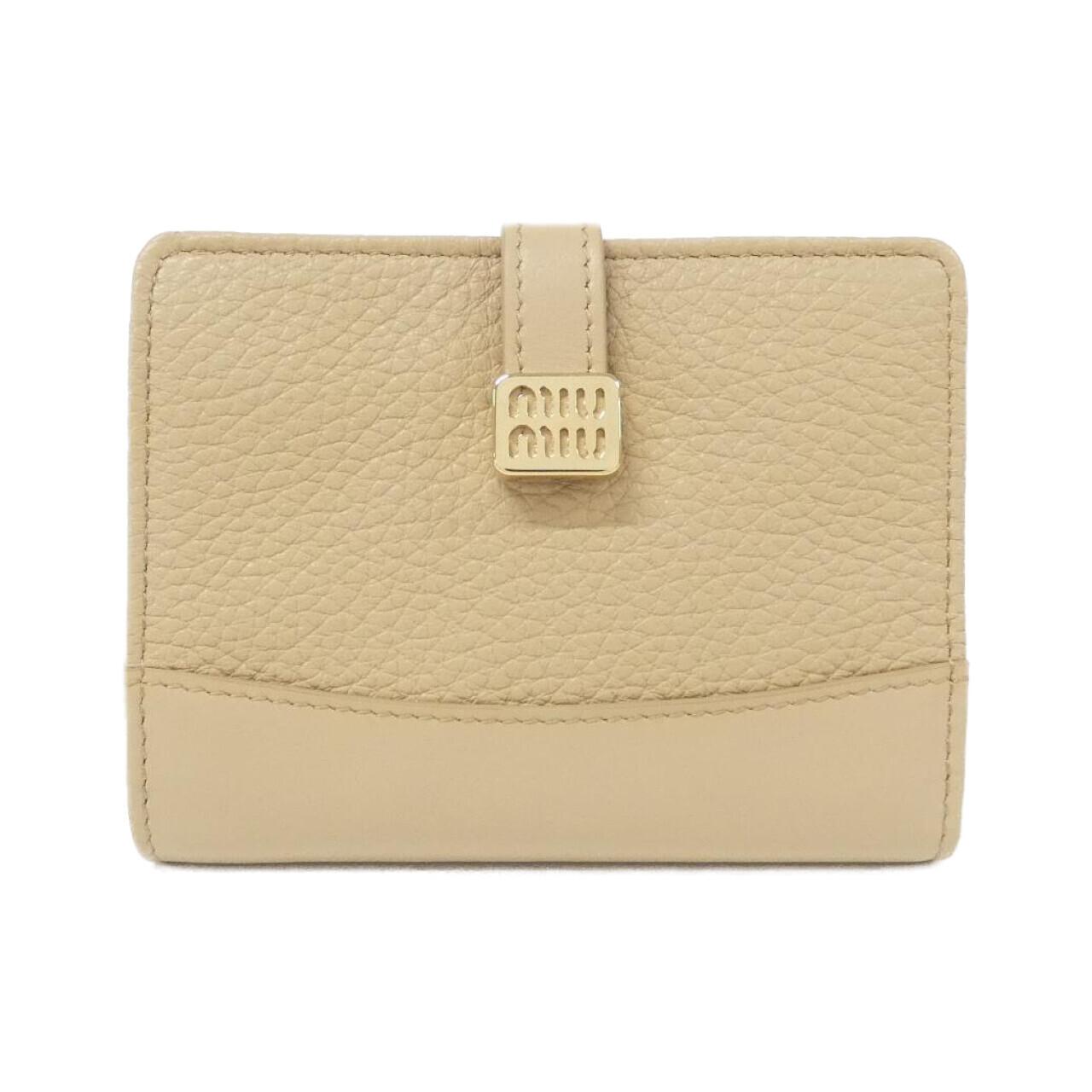 Miu Miu DAINO SOFT CALF bifold wallet