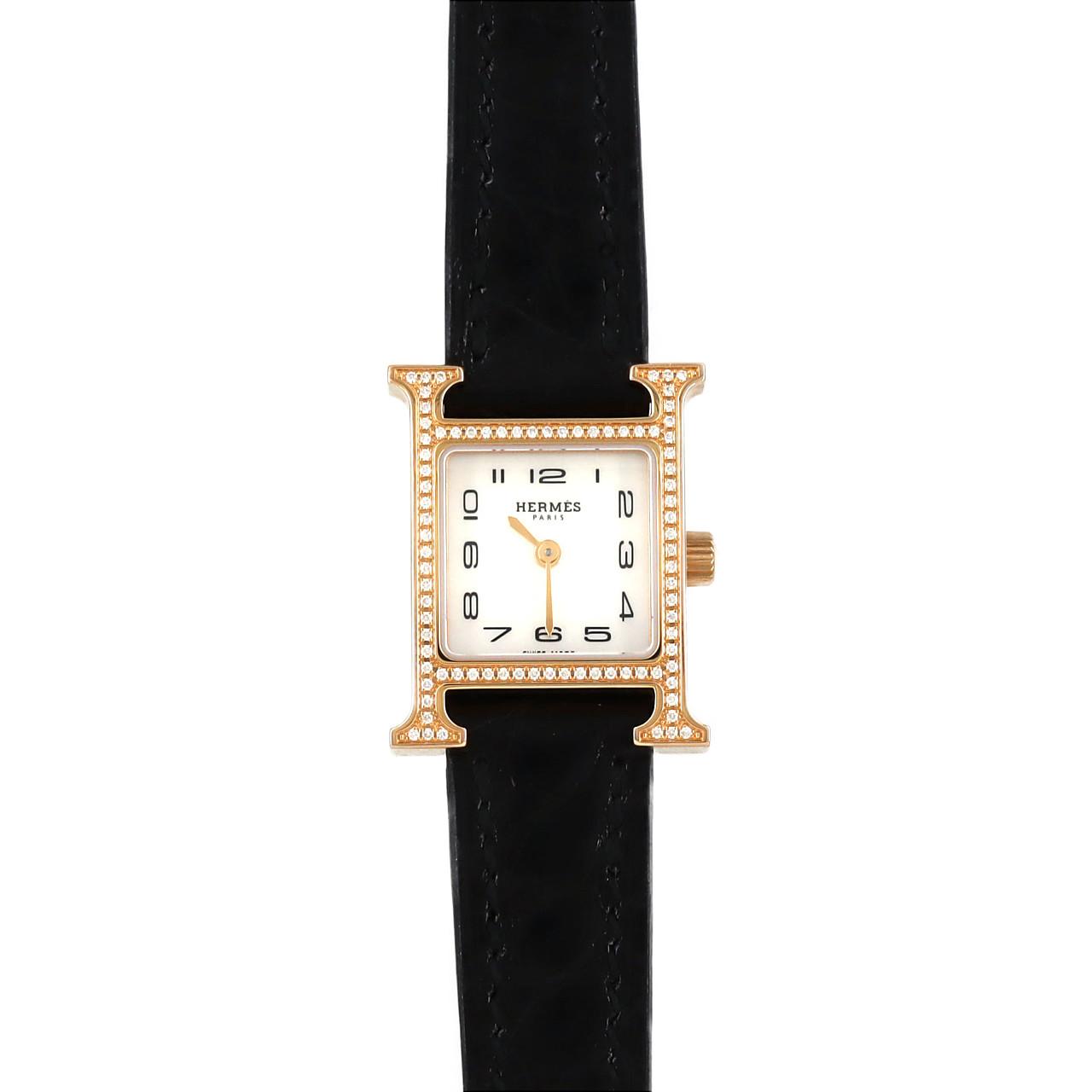 Hermes H Watch Au750 Quartz