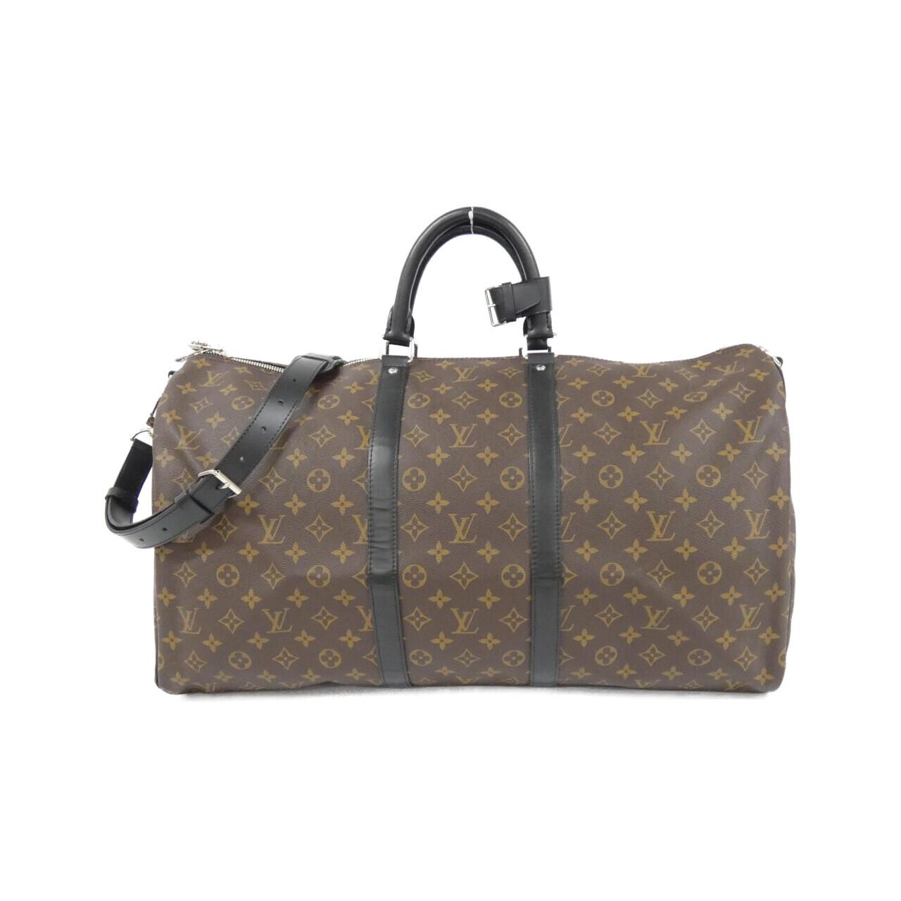 Louis Vuitton Keepall Bandoulière Monogram Boston Bag