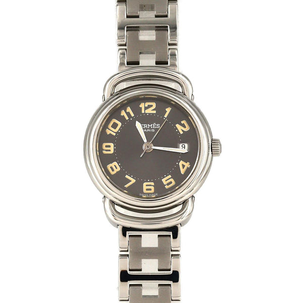 Hermes Pullman Stainless Steel Quartz