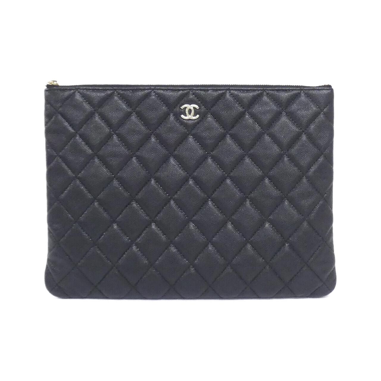 Chanel Caviar Skin Pouch