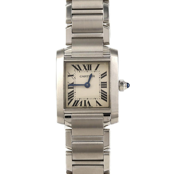Cartier Tank Francaise Stainless Steel Ladies