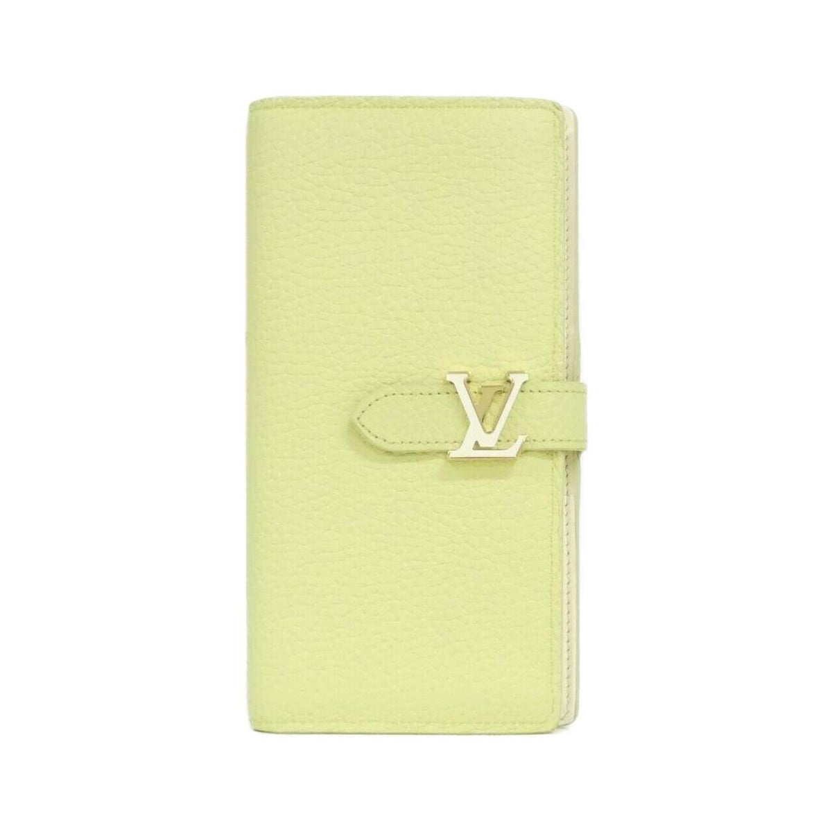 Louis Vuitton LV Vertical Wallet Calf Long Wallet