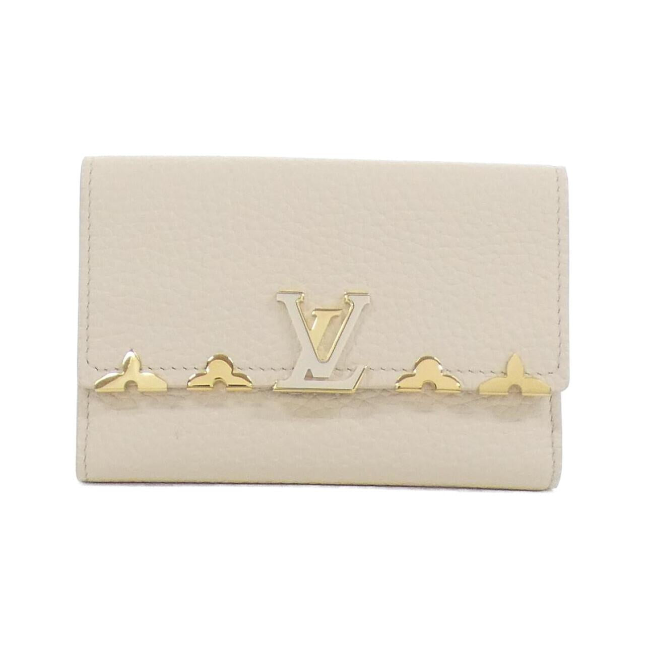 Louis Vuitton Portefeuille Capucines Compact Taurillon Wallet
