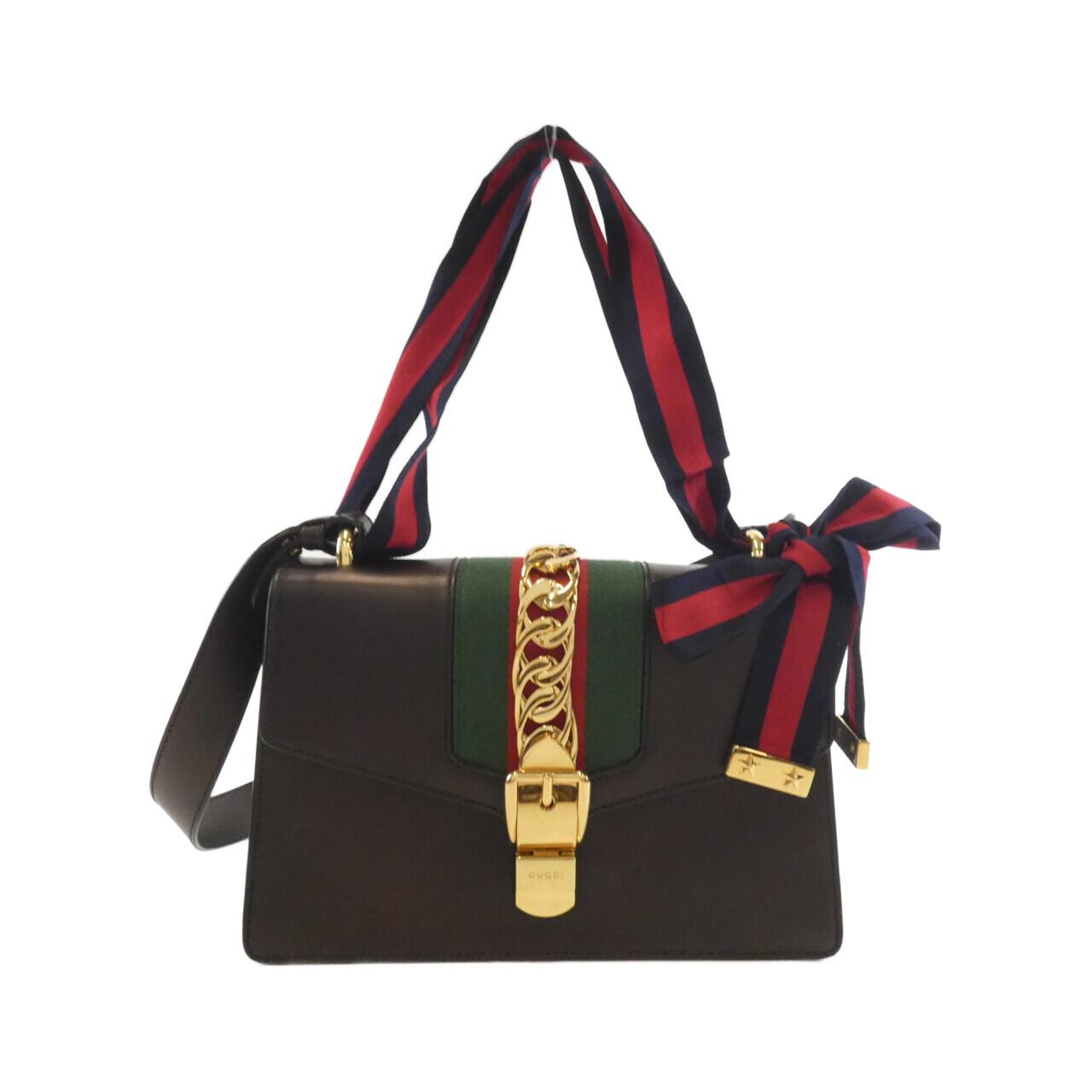 Gucci Leather Shoulder Bag