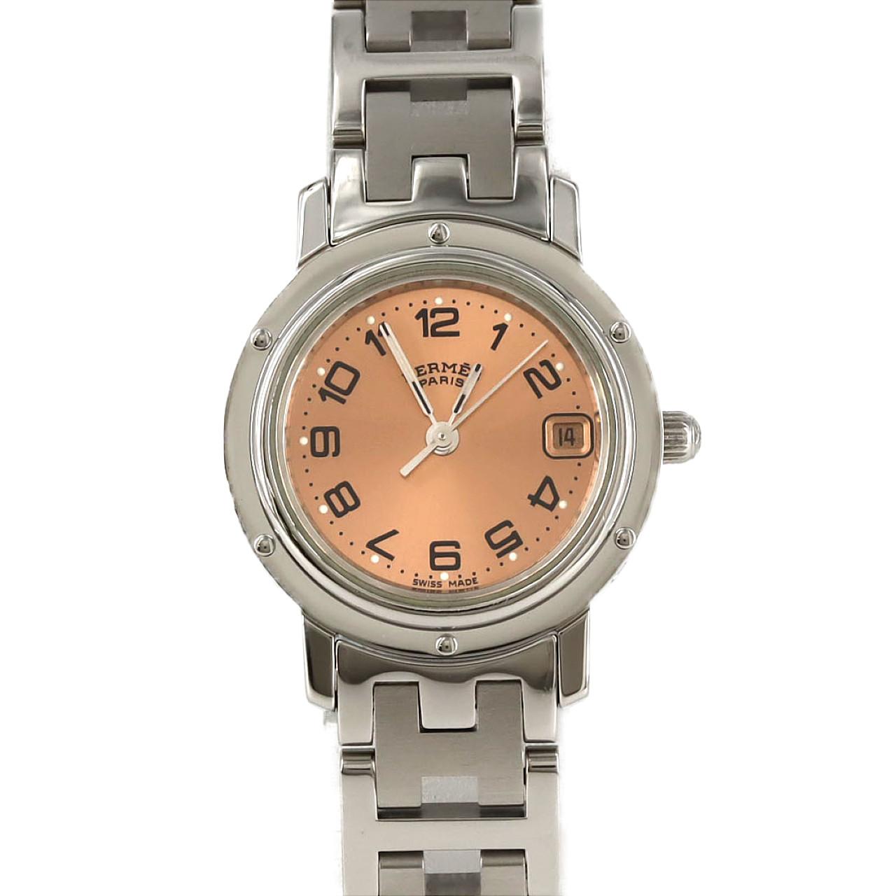 Hermes Clipper Stainless Steel Quartz