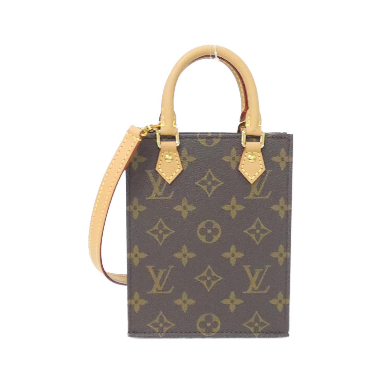 Louis Vuitton Petit Sac Plat Monogram Shoulder Bag