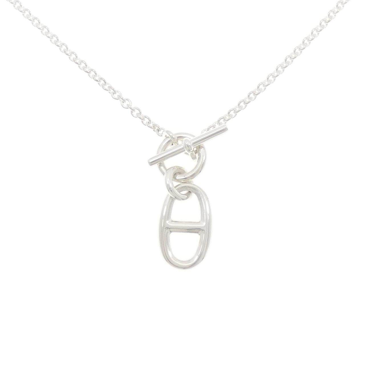 Hermes Chaine d’Ancre Silver Necklace