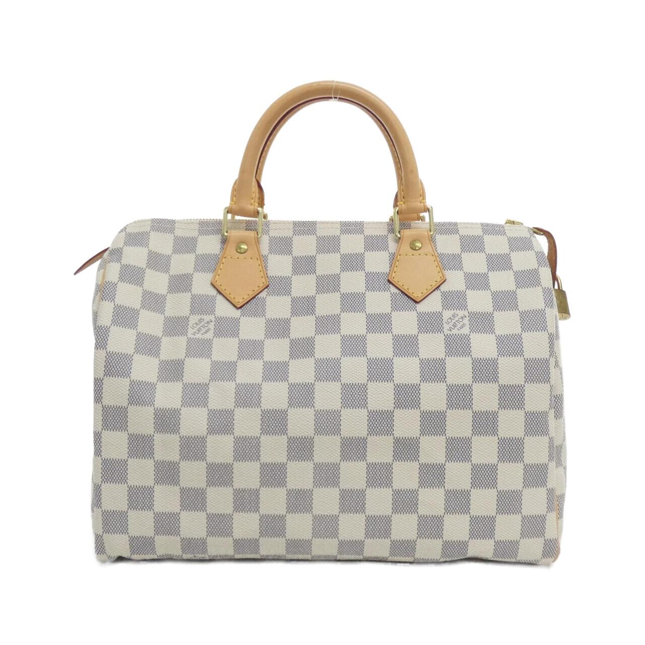 Louis Vuitton Speedy Damier Azur Boston Bag