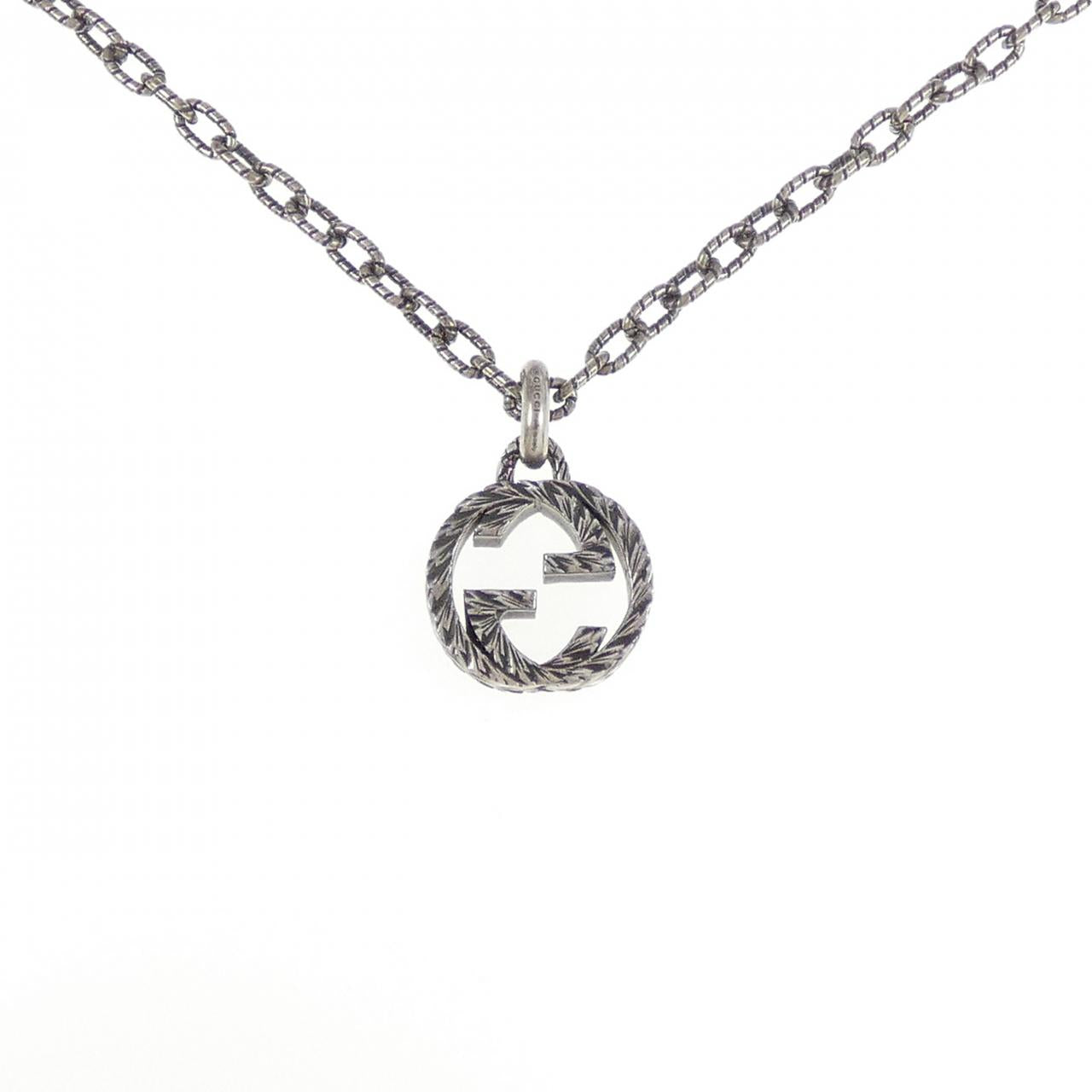 Gucci Interlocking G 925 Silver Necklace