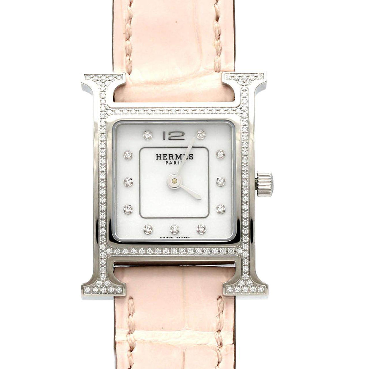 Hermes H Watch HH1.235 Stainless Steel Watch